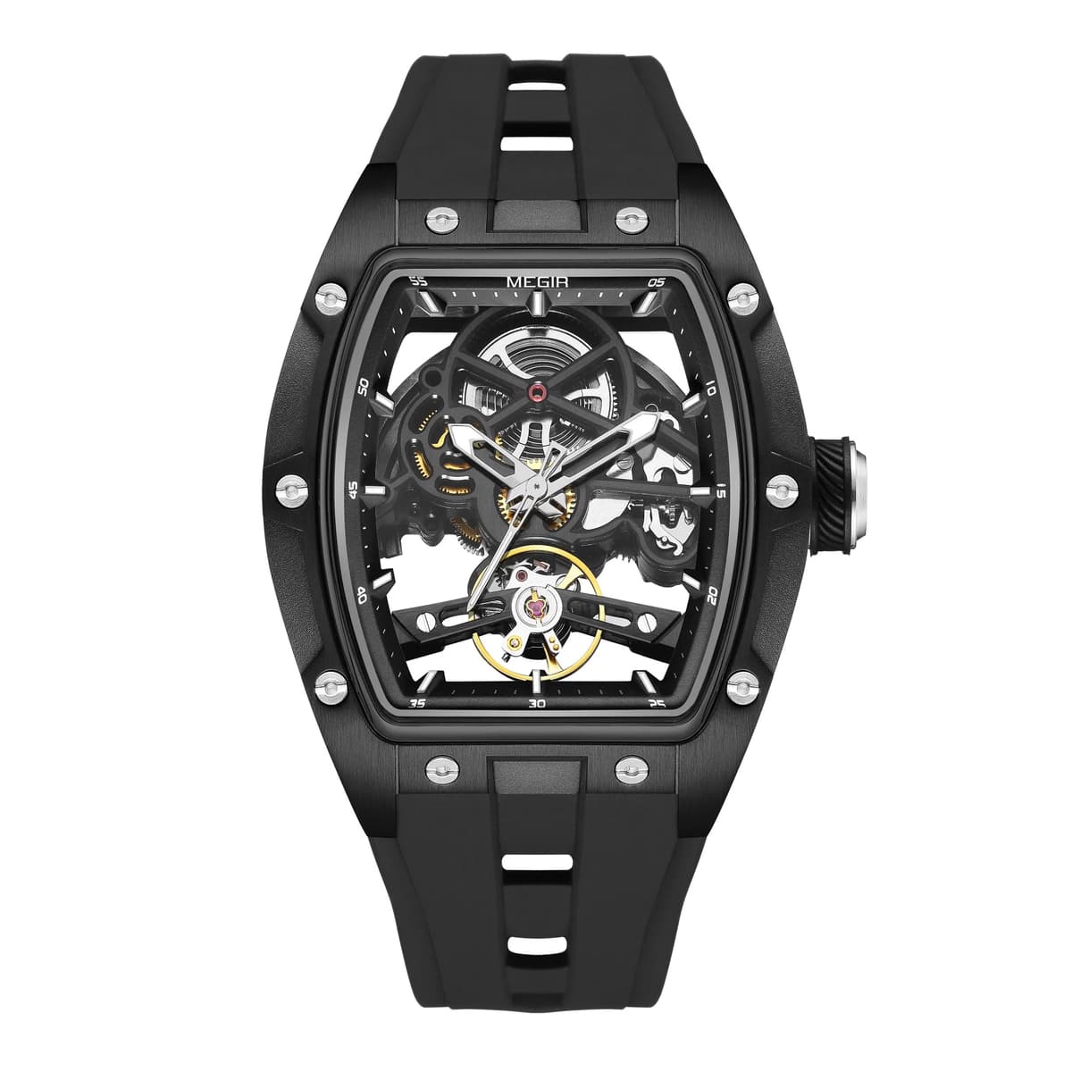 MEGIR 2242G Luxury Mechanical Tourbillon Watch — image 11