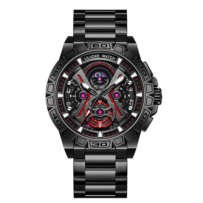 LILUOKE Luxury Top Brand Men Watches — image 7