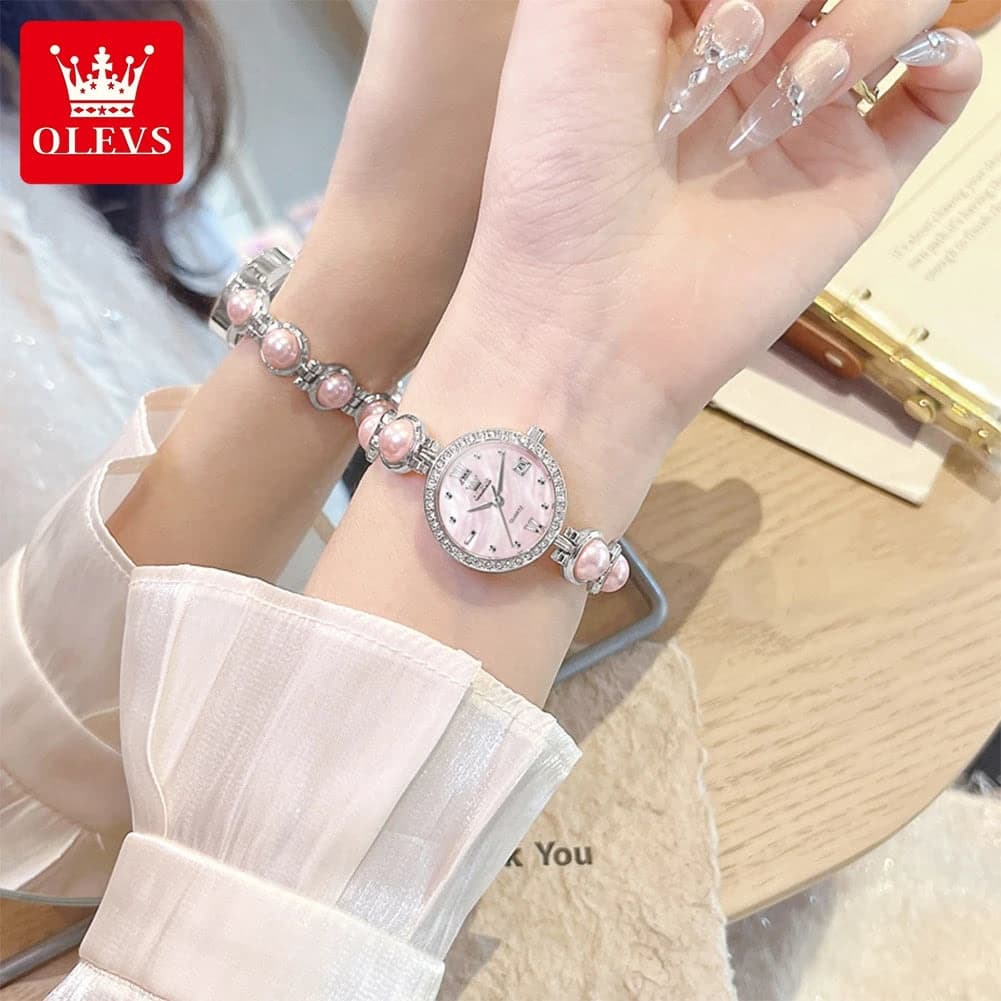 OLEVS Luxury Quartz Watch for Women — image 2
