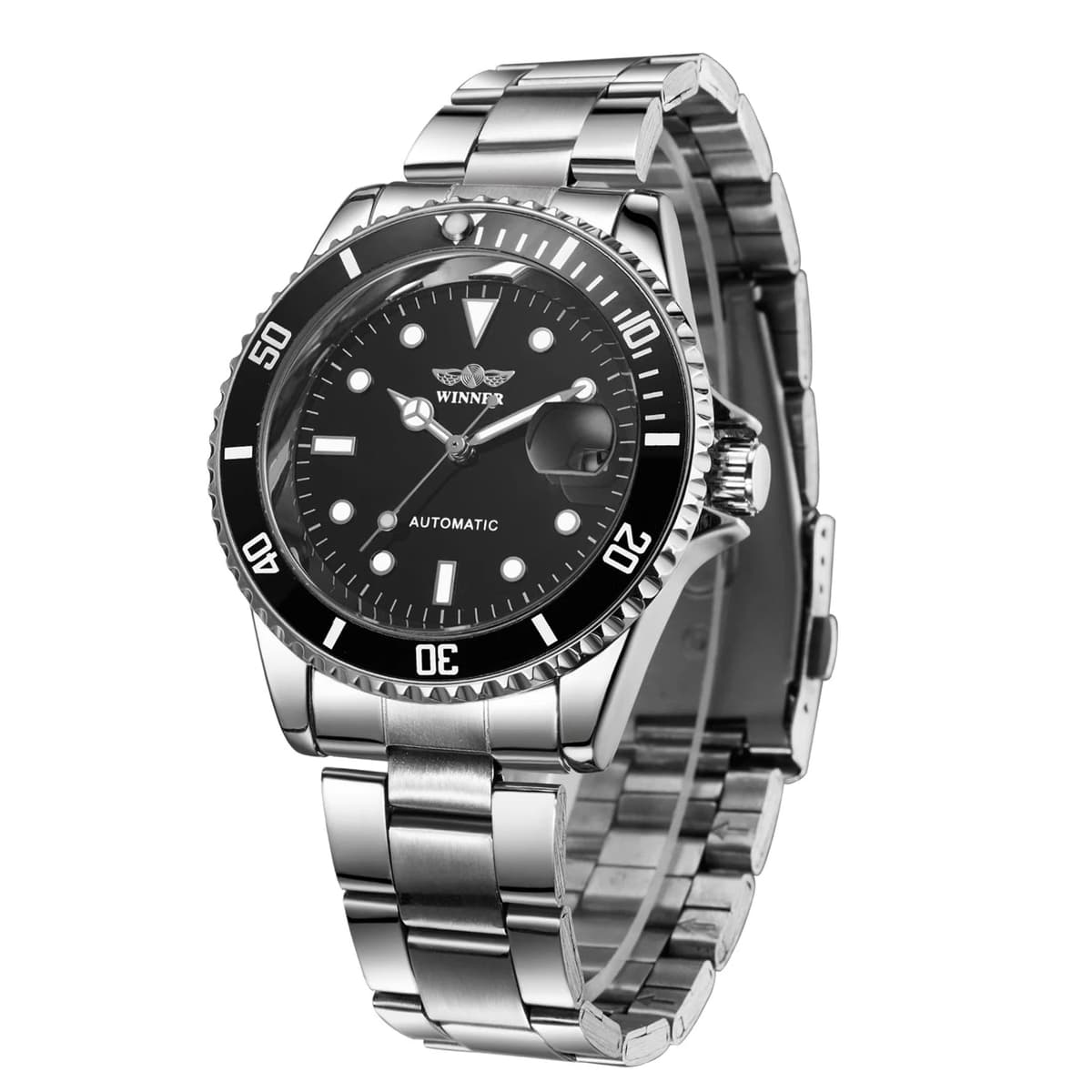 Luxury Men's Stainless Steel Automatic Watch — image 10