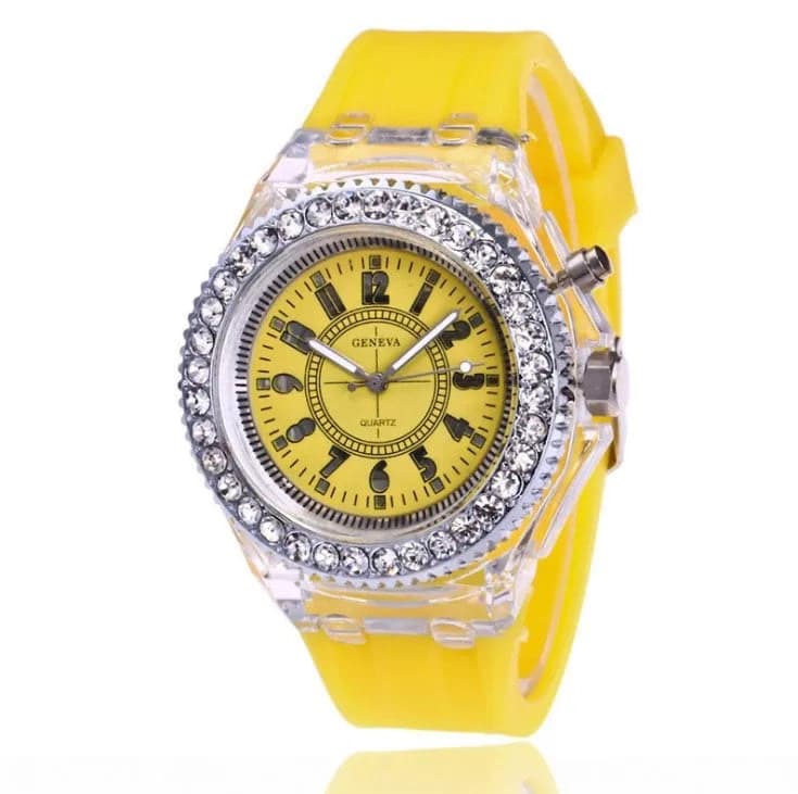 Trendy Fluorescent Couple Sport Watches — image 7