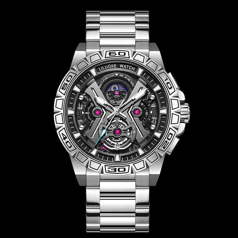 LILUOKE Luxury Top Brand Men Watches — image 10