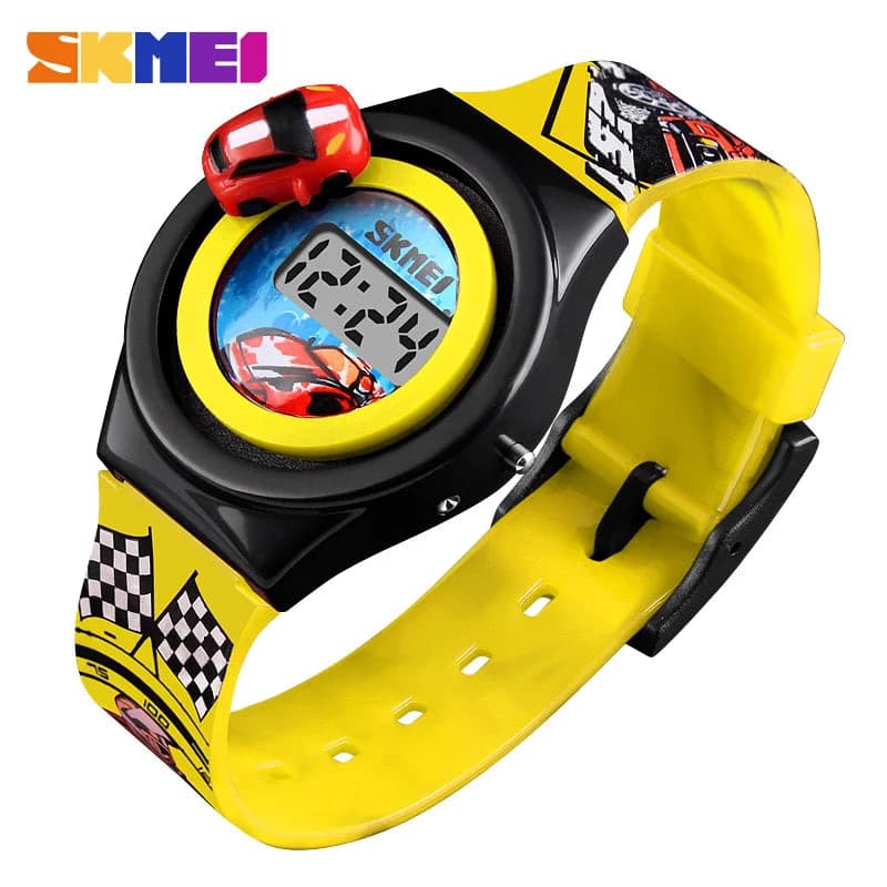 SKMEI Cartoon Car Kids' Digital Watch — image 3