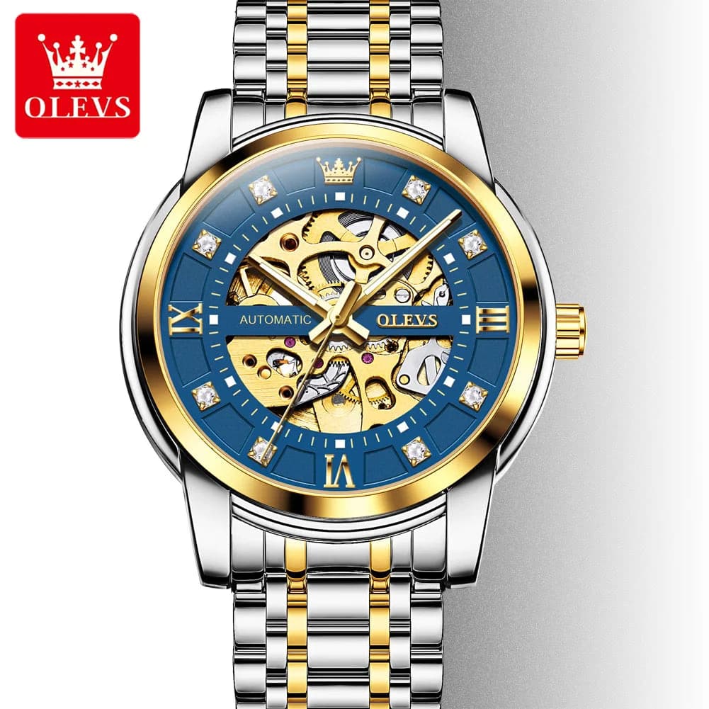 OLEVS Diamond Stainless Steel Men's Watch — image 11