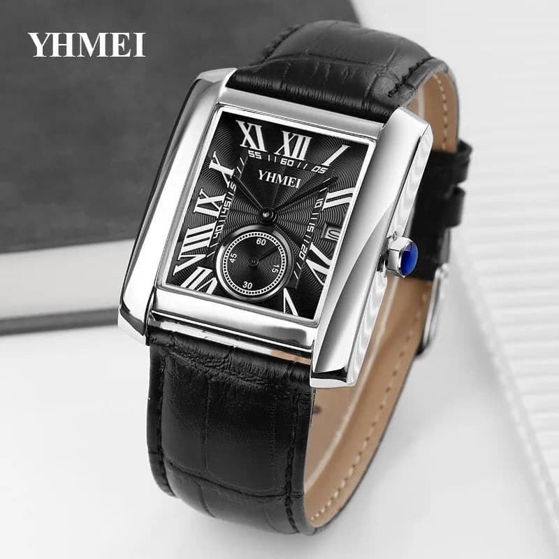 SYN Fashion Quartz Watch Leather Strap Watch — image 5
