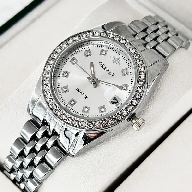GREALY Ladies Sapphire Quartz Watch 33mm — image 3