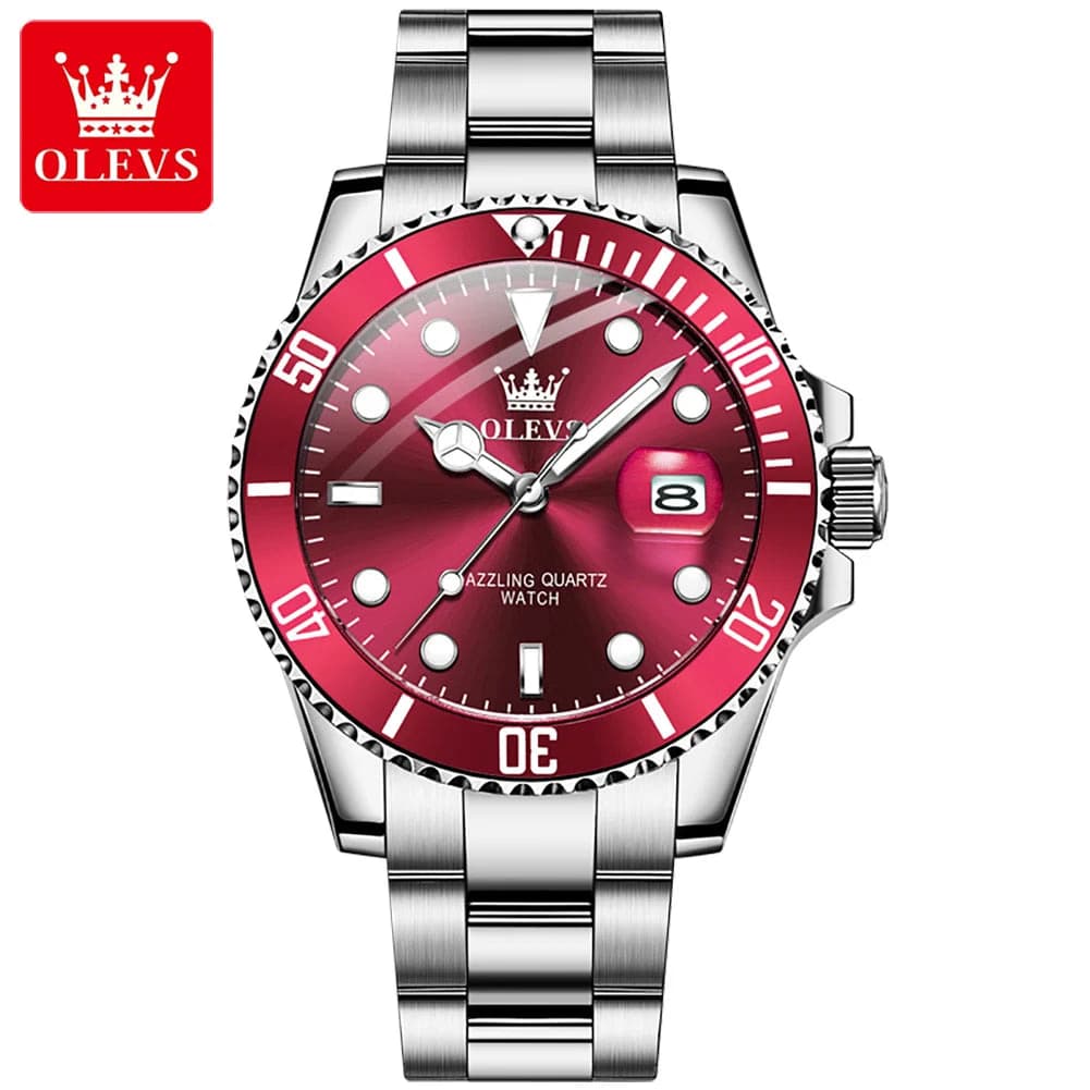 Luminous Waterproof Stainless Steel Men's Quartz Watch — image 7