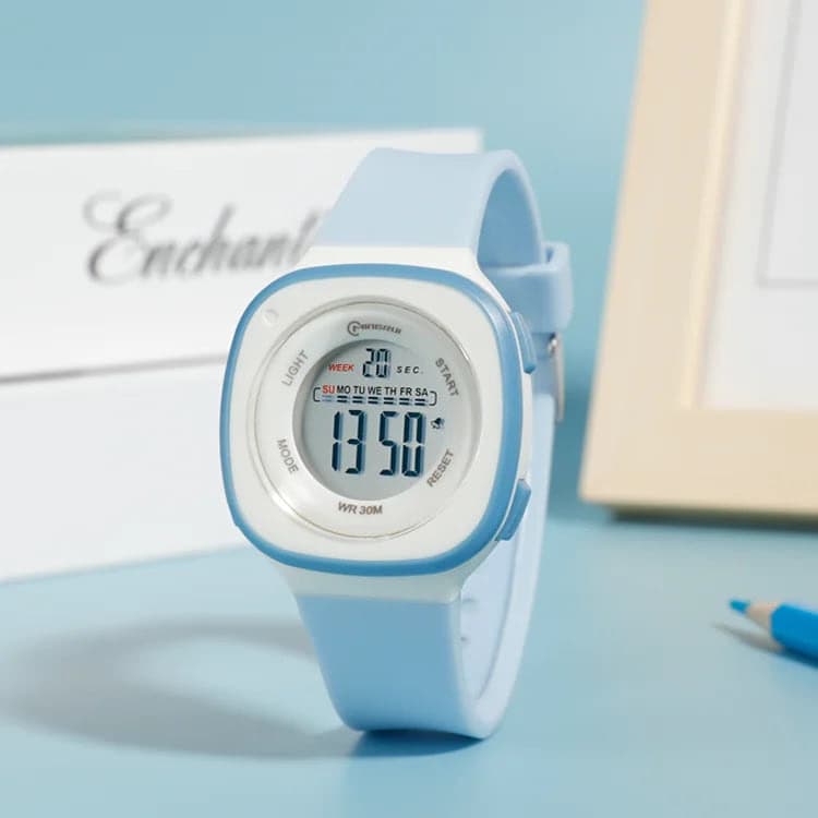 Stylish Digital Watches for Girls - Square Design — image 4