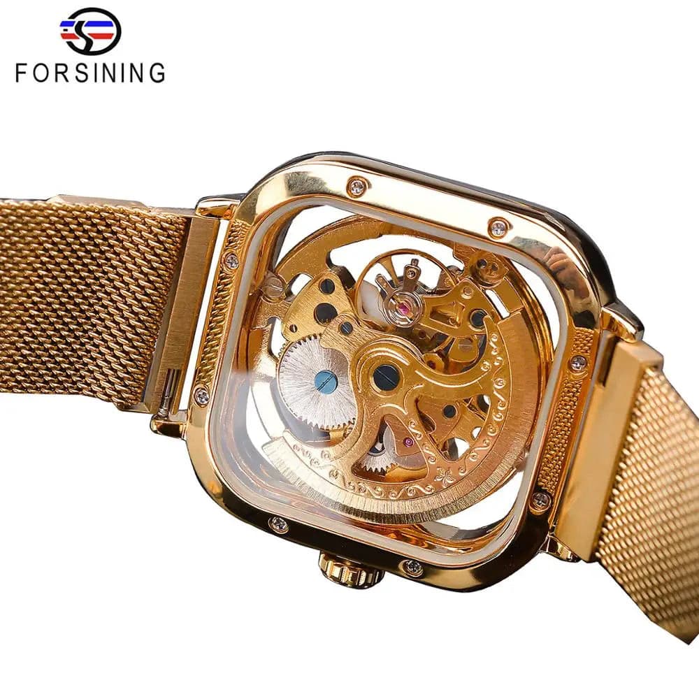 Forsining Golden Men's Automatic Watch - Luxury & Precision — image 6