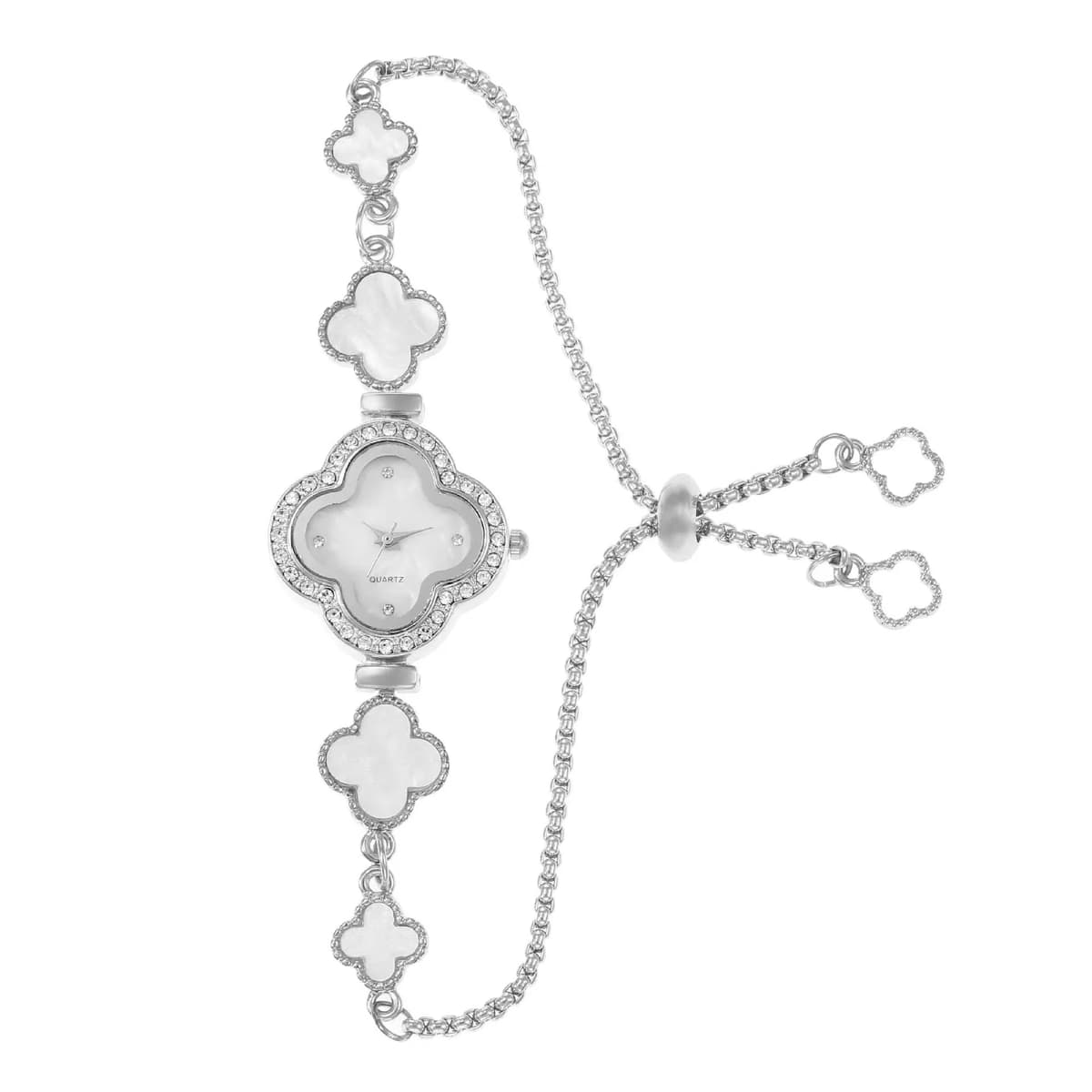 LUCKYFOX Women's Quartz Watch - Luxury Clover Design — image 11