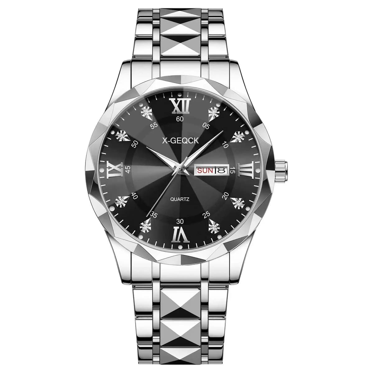 Men's Quartz Watch with Stainless Steel Band — image 11