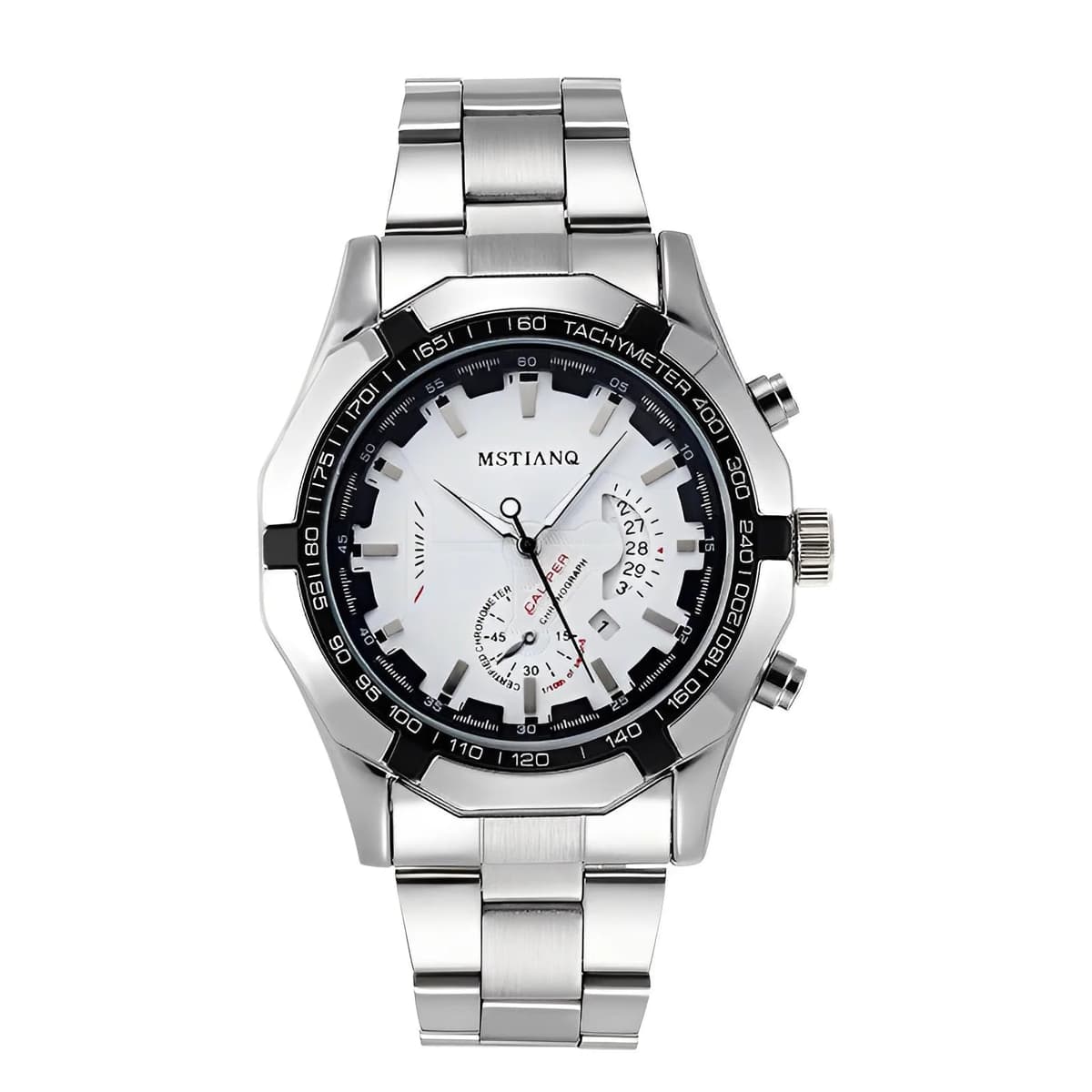 Elegant Men's Stainless Steel Quartz Watch — image 8