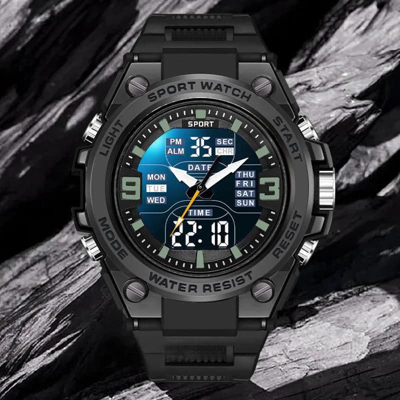 Men's Sport Watch with Colorful Dual Display — image 11