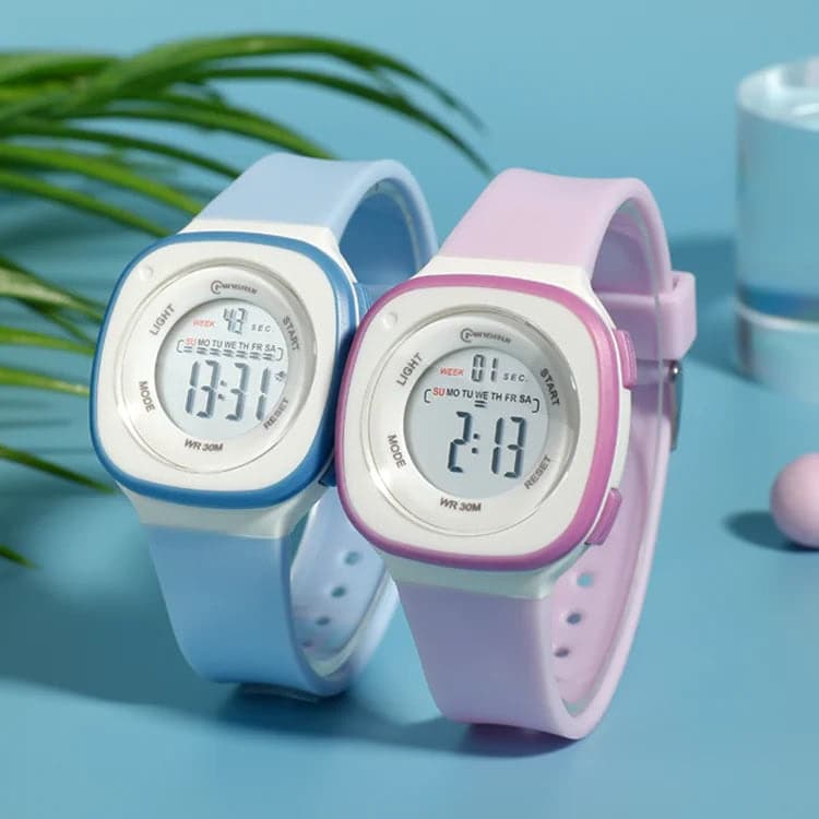 Stylish Digital Watches for Girls - Square Design — image 9