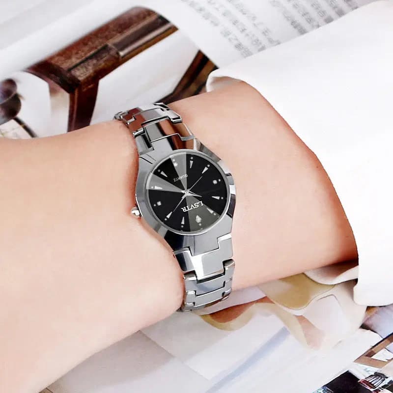 Luxury Waterproof Couple Watches - Stainless Steel — image 13