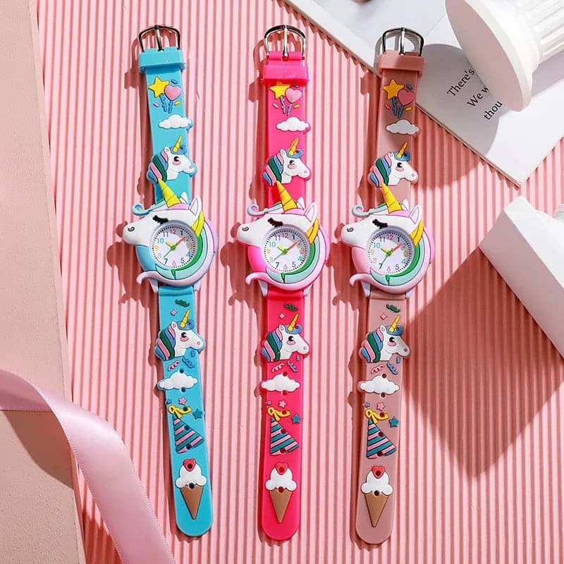 Charming Rainbow Unicorn Kids Quartz Watch — image 6