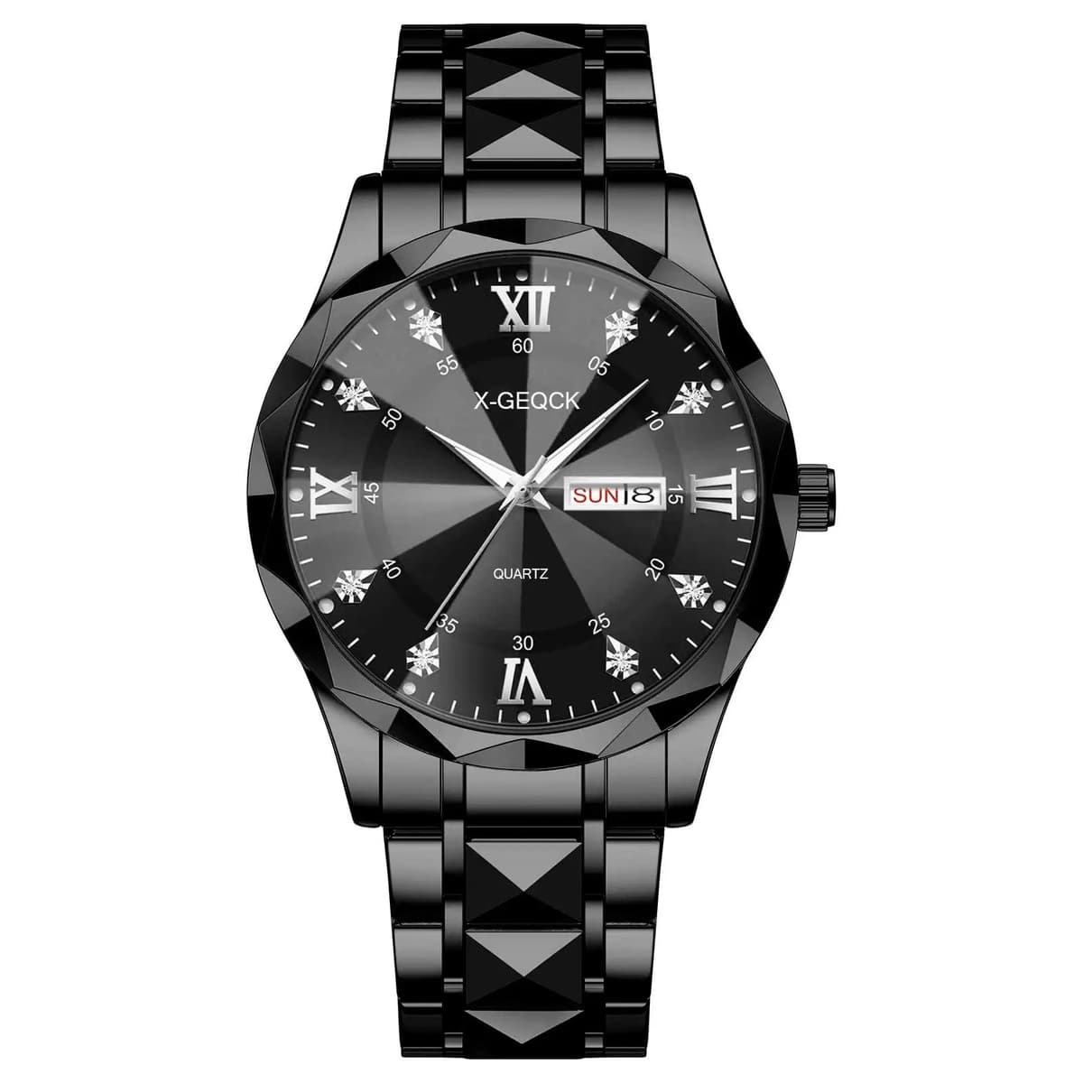 Men's Quartz Watch with Stainless Steel Band — image 10
