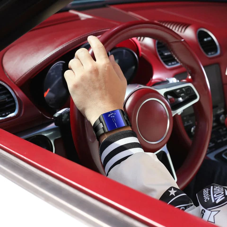 Poedagar Square Waterproof Quartz Watch — image 3