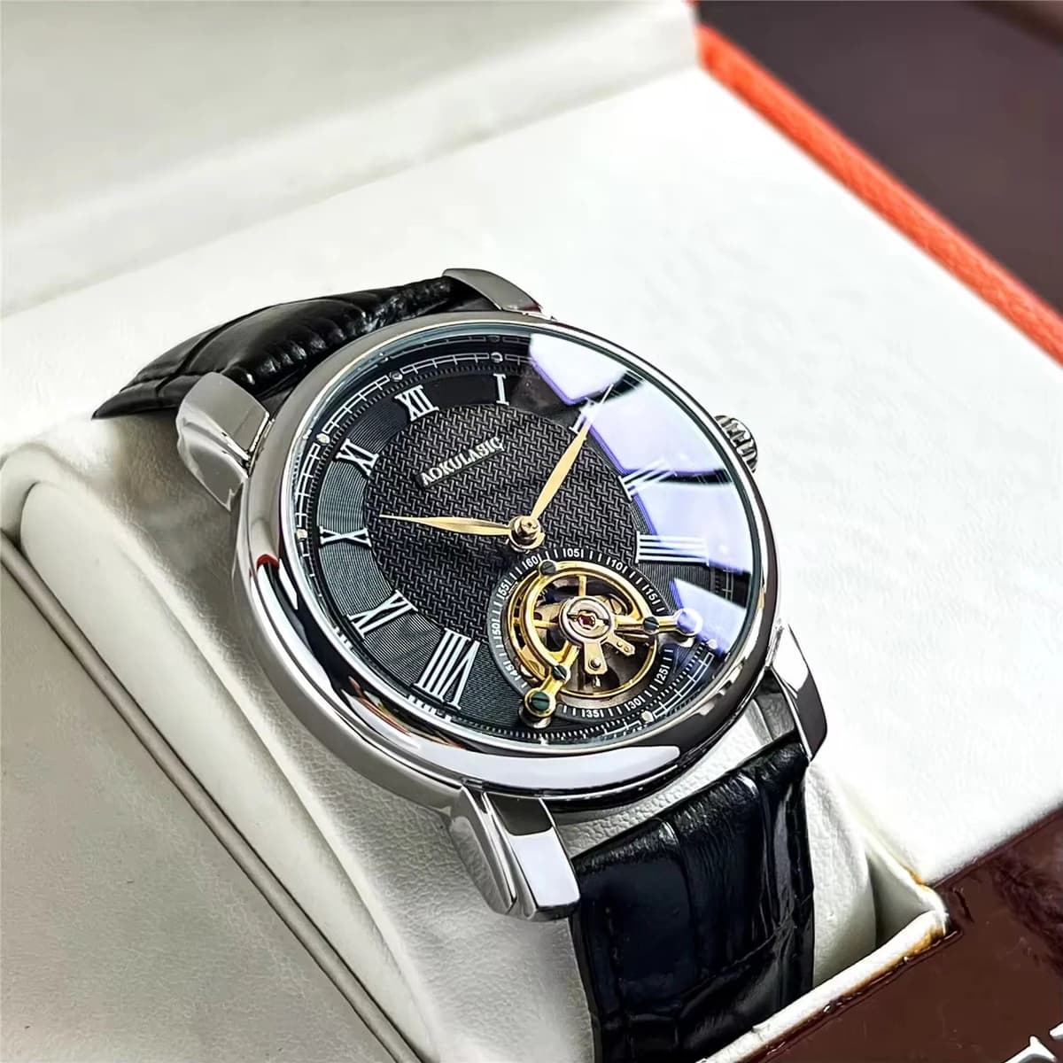 Aokulasic Luxury Tourbillon Watch — image 9