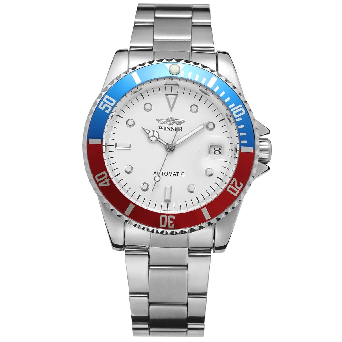 Luxury Men's Stainless Steel Automatic Watch — image 3