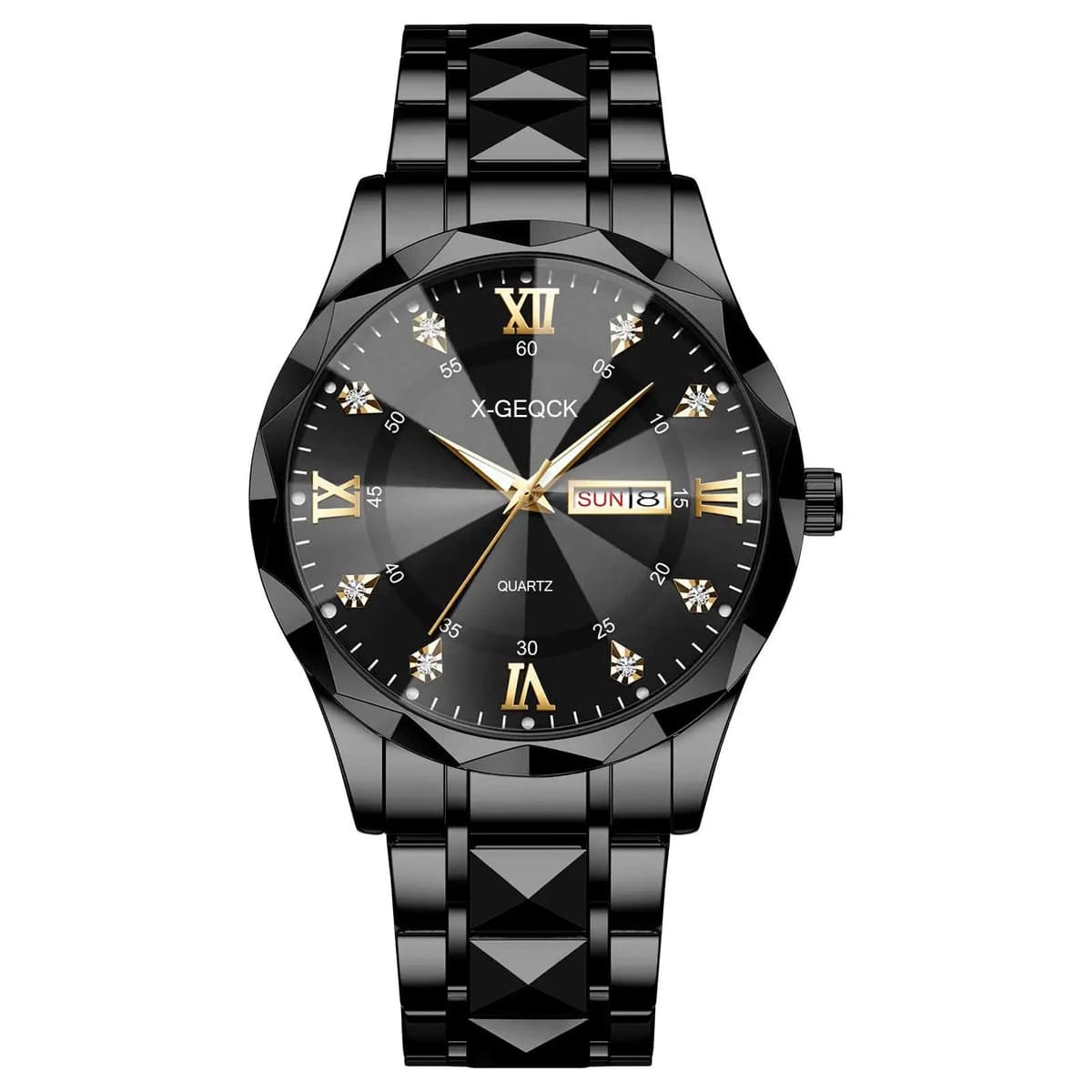 Men's Quartz Watch with Stainless Steel Band — image 5