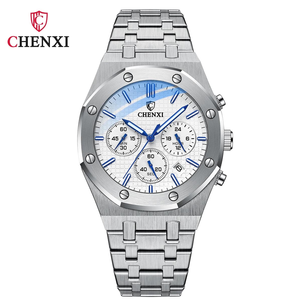 CHENXI 948 Men's Stainless Steel Chronograph Watch — image 4
