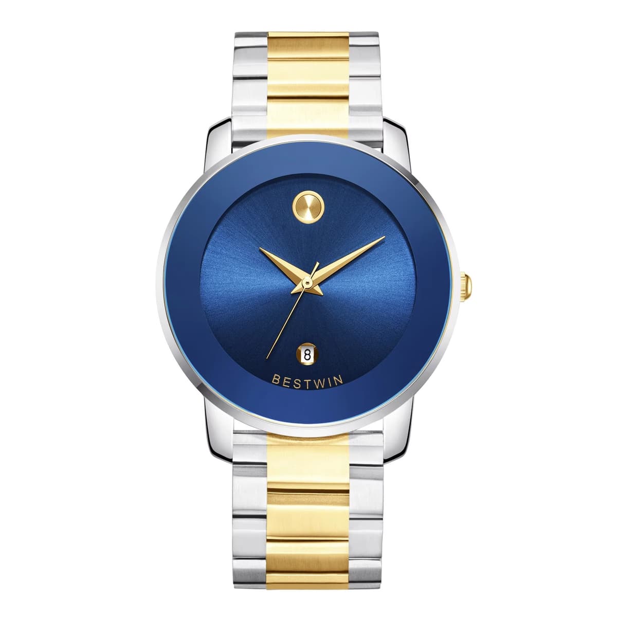 BESTWIN Men's Watch Ultra-Thin Minimalist Classic Fashion Quartz - Gadget Rush BD