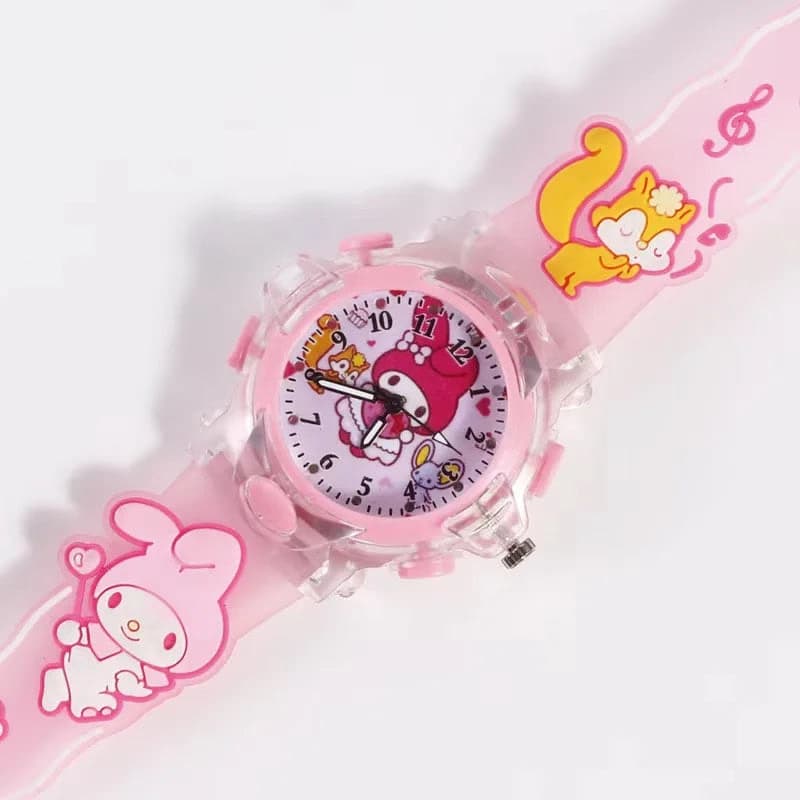 3D Luminous Hello Kitty Quartz Watch for Kids — image 12