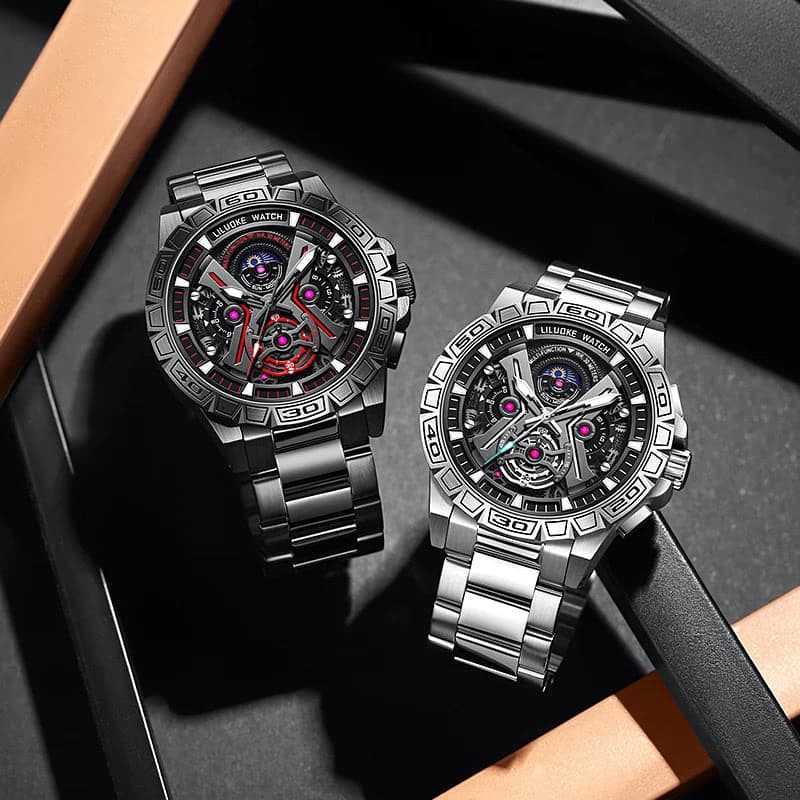 LILUOKE Luxury Top Brand Men Watches — image 6