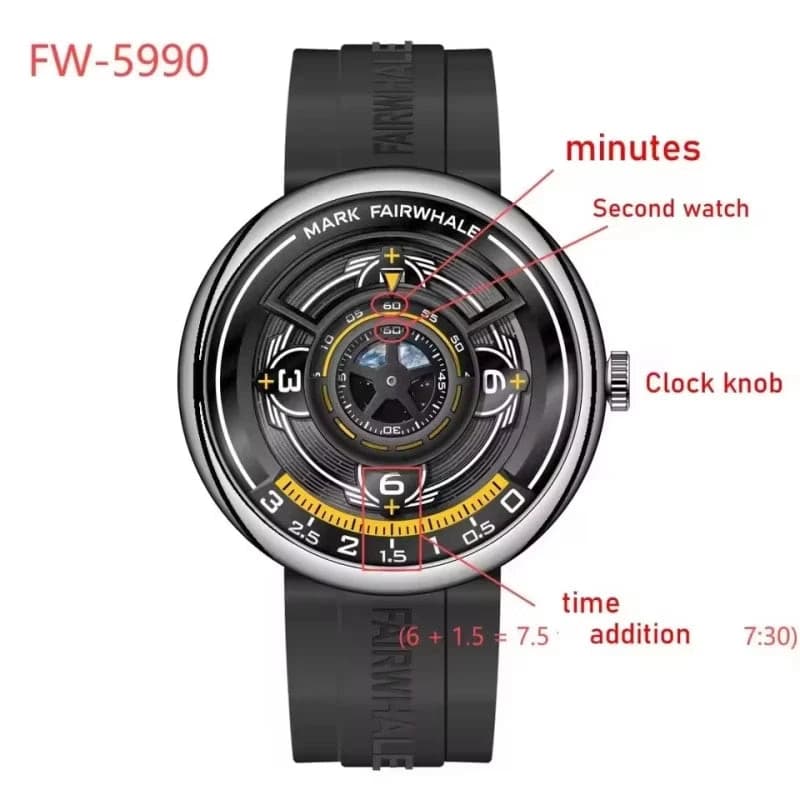 Mark Fairwhale FW-5990 Luxury Men's Quartz Watch — image 4