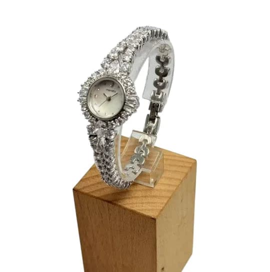 Luxury Women's Diamond Stainless Steel Watch — image 8