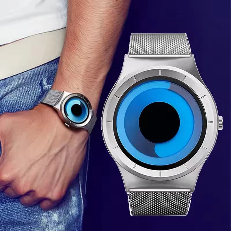 Sinobi S9659G Watch Business Dial Design Steel Mesh Band Sport — image 6