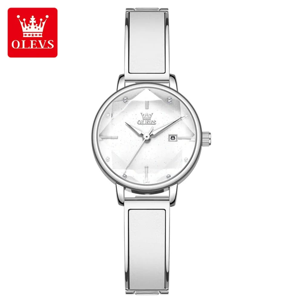 OLEVS Luxury Ladies Diamond Stainless Steel Watch — image 9