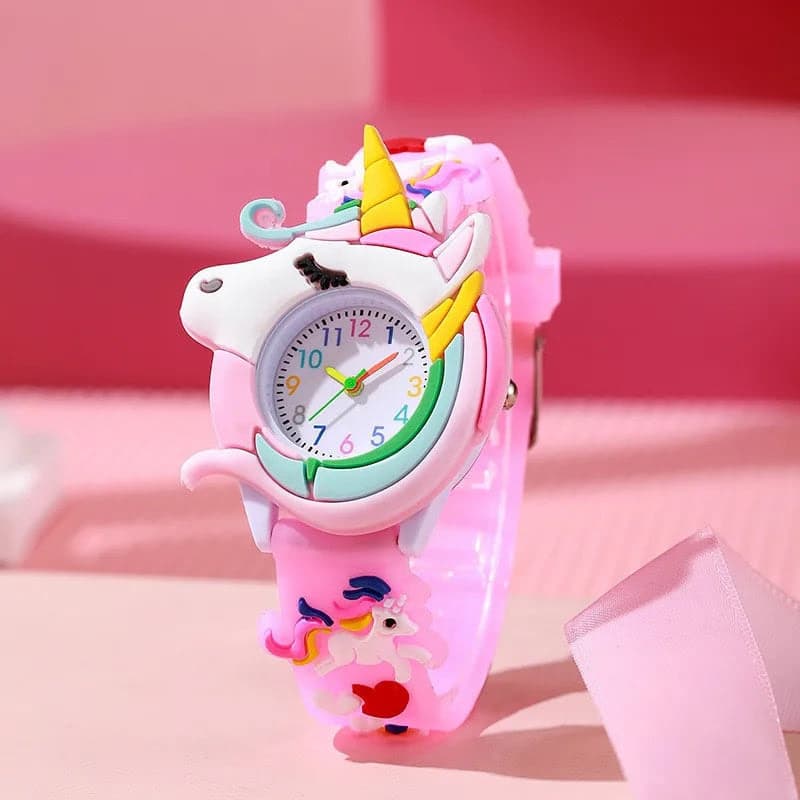 Charming Rainbow Unicorn Kids Quartz Watch — image 3