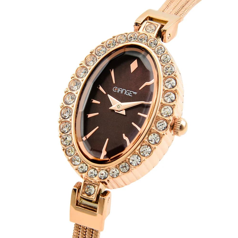 CHANGEVER Rose Gold Diamond Women's Watch — image 4