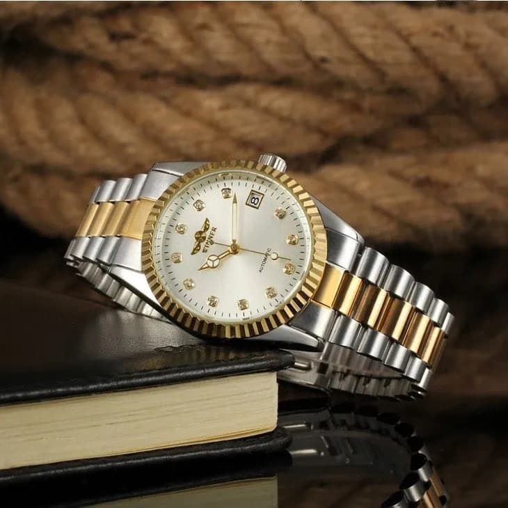 Luxury Men's Automatic Mechanical Steel Watch — image 5