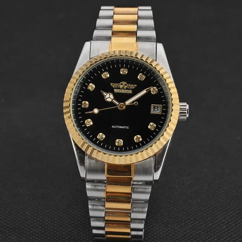 Luxury Men's Automatic Mechanical Steel Watch — image 12