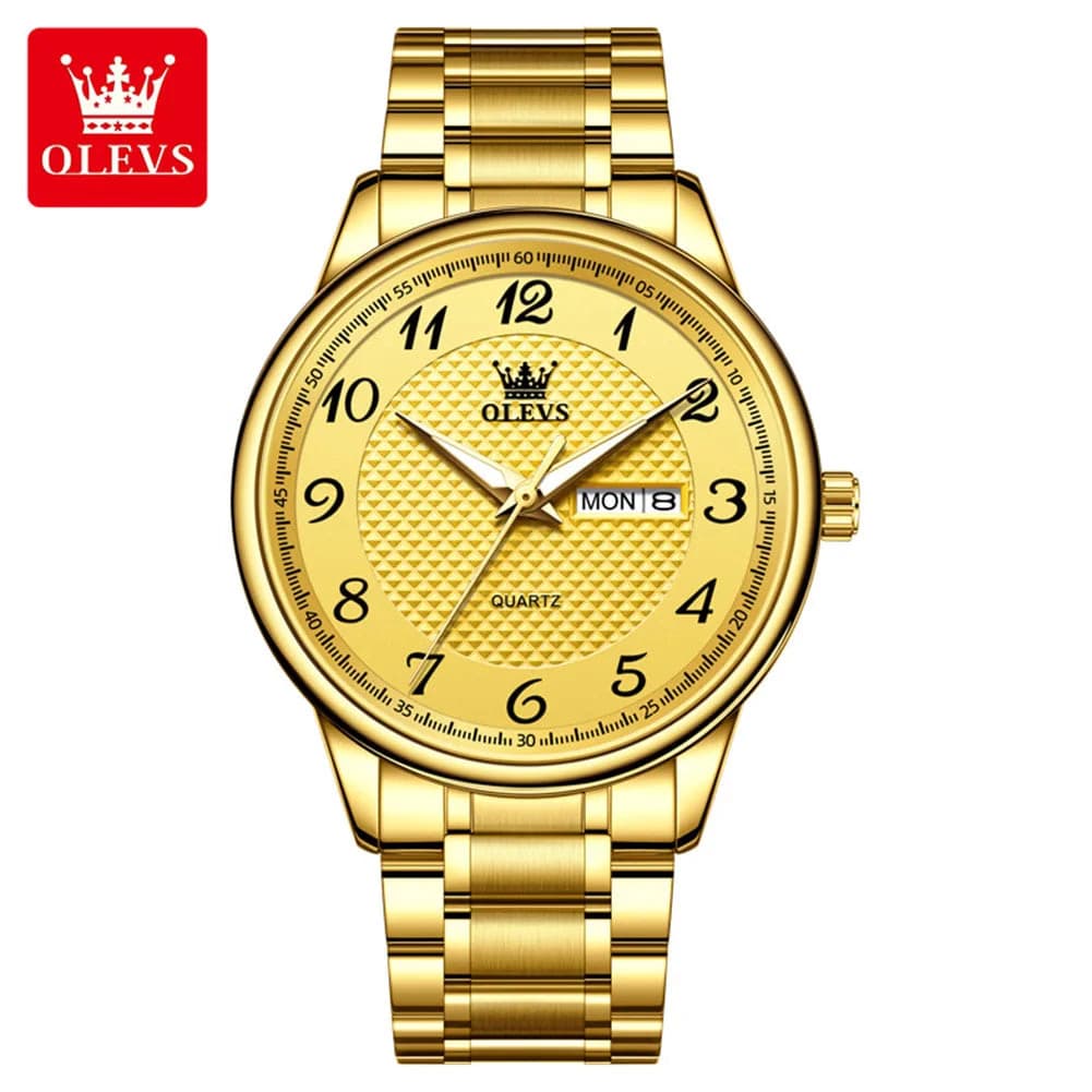 OLEVS 5667 Luxury Men's Stainless Steel Watch — image 9