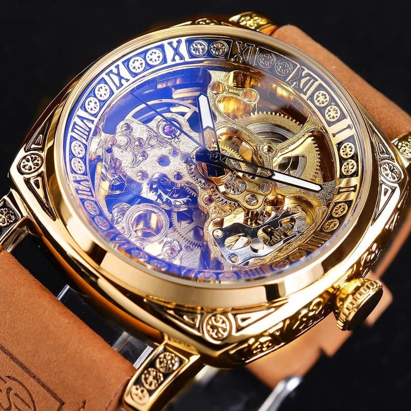 Luxury Men's Automatic Skeleton Watch — image 7