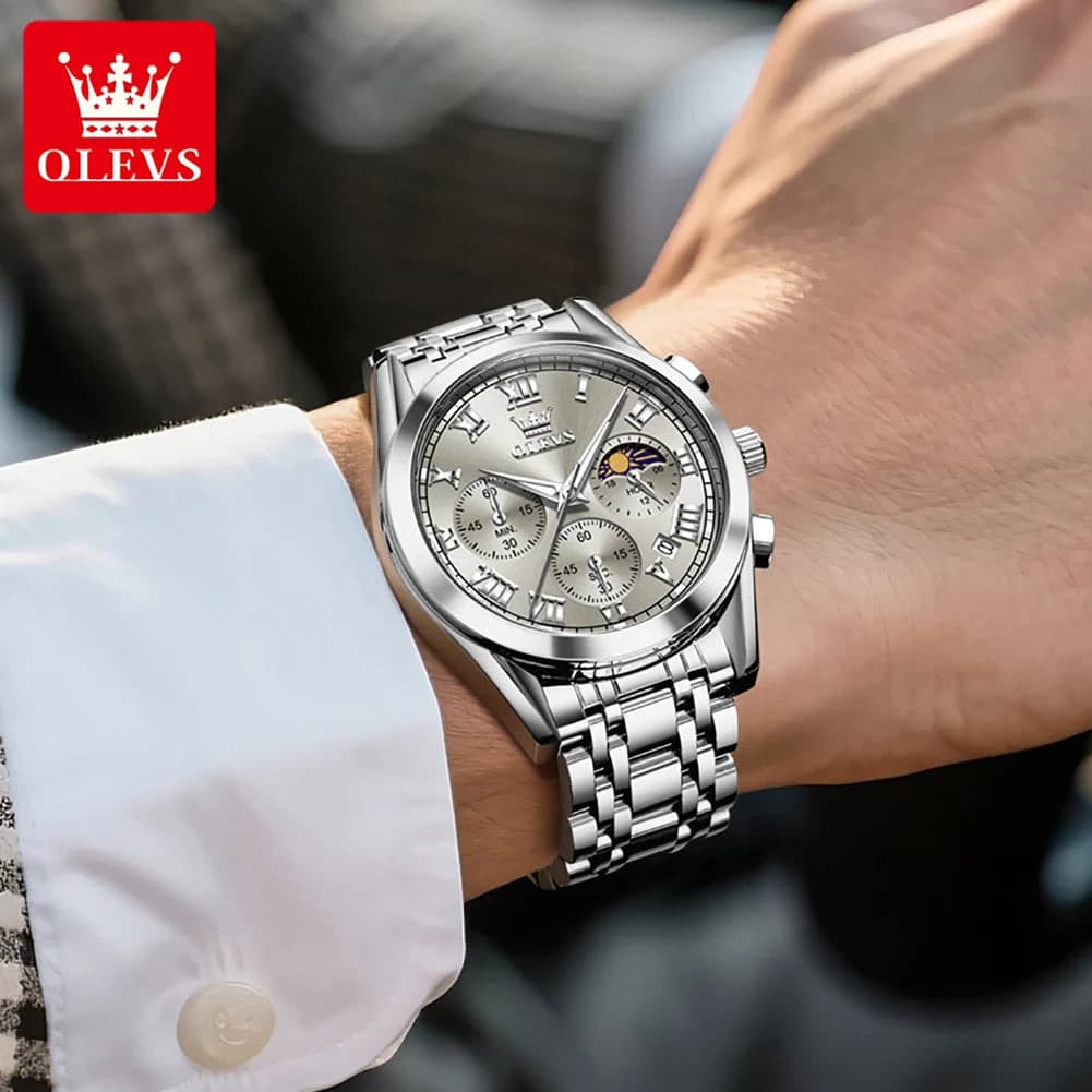 Luxury Men's Luminous Quartz Watch — image 4