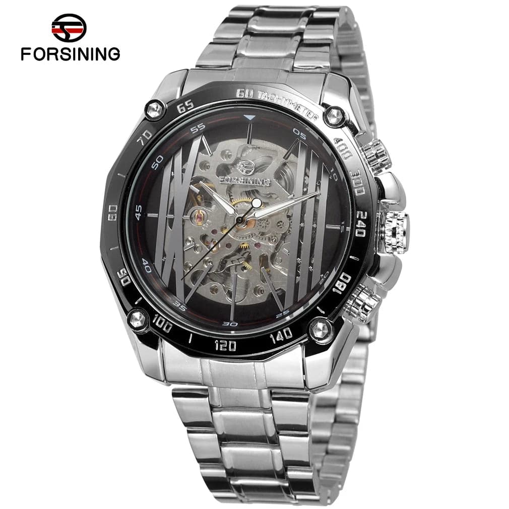 Luxury Men's Automatic Roman Numeral Watch — image 9