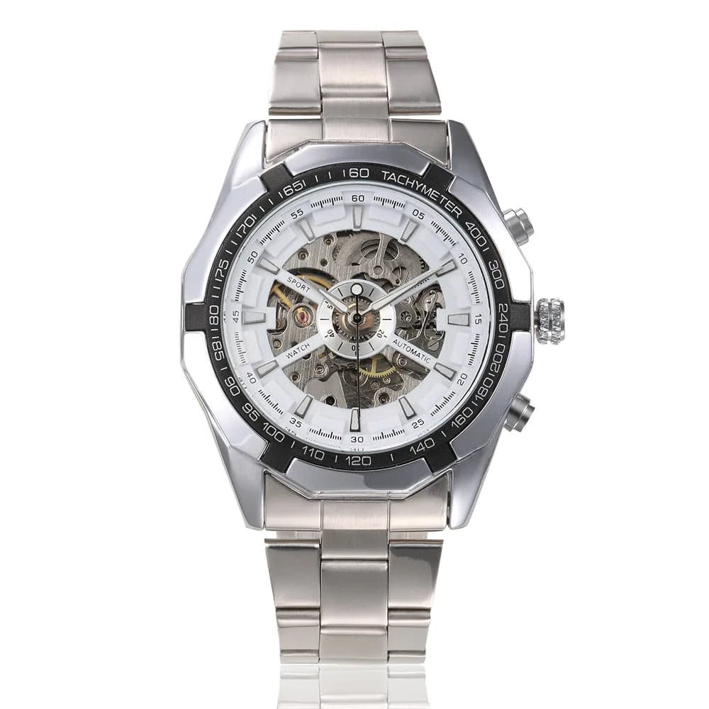 Luxury Designer Men's Automatic Watch - Stainless Steel — image 6