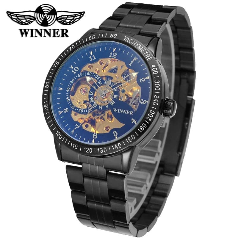 T-winner Automatic Skeleton Steel Men's Watch — image 8