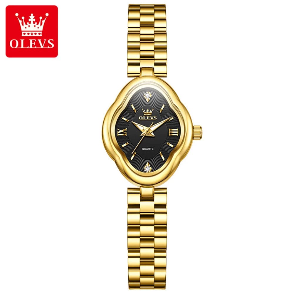 OLEVS Luxury Diamond Stainless Steel Women's Watch — image 12
