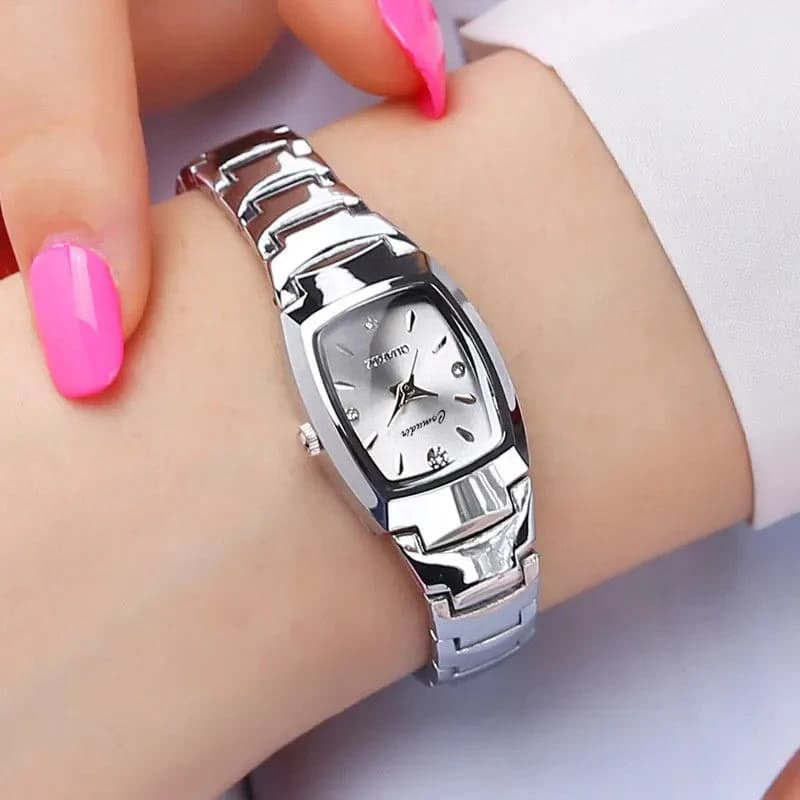 Luxury Diamond Ladies Quartz Bracelet Watch — image 2