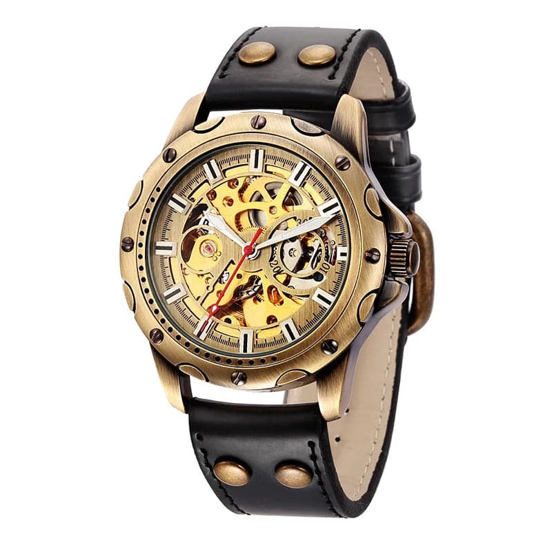 Shenhua Antique Copper Mechanical Men's Watch — image 6
