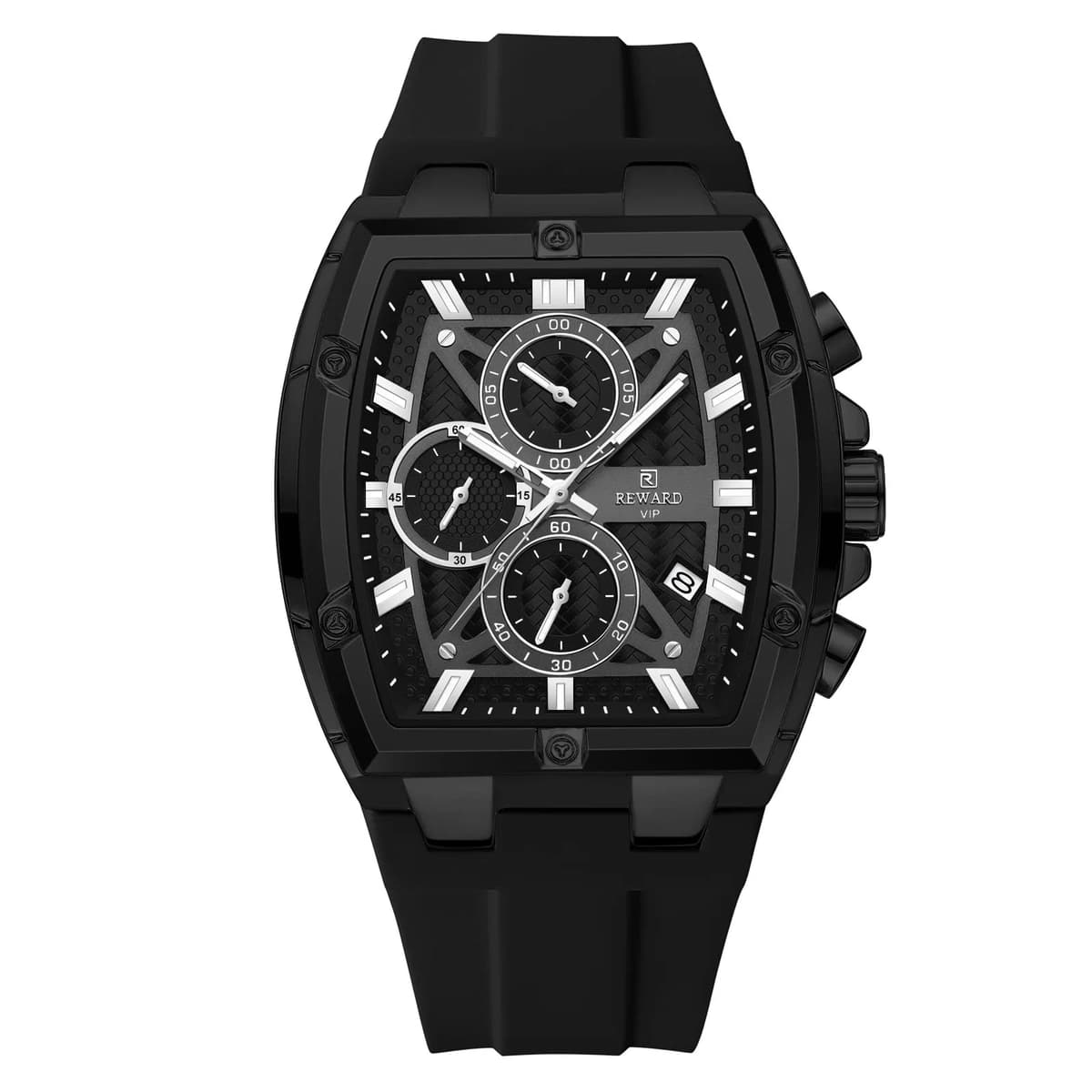 Luxury Men's Square Quartz Watch with Calendar — image 7