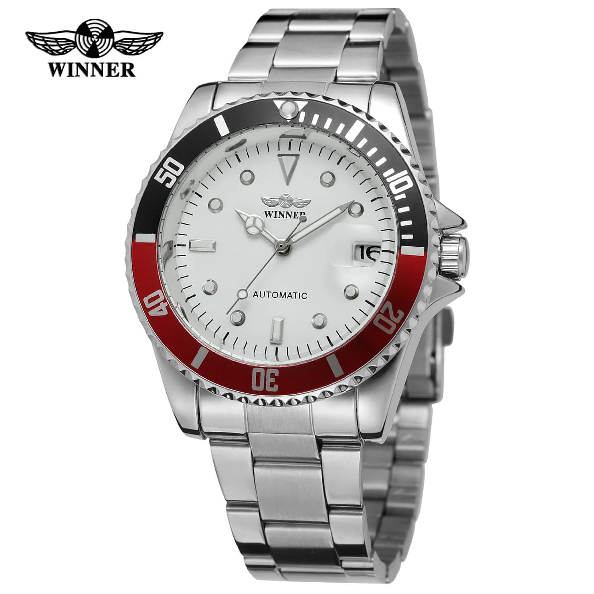 Luxury Men's Stainless Steel Automatic Watch — image 12