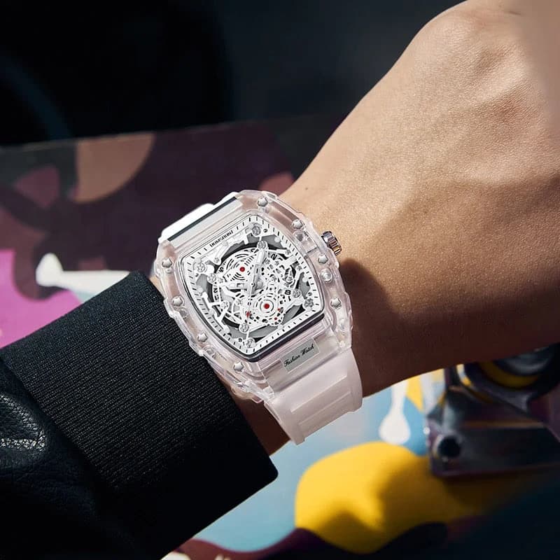 Men's Wine Barrel Quartz Watch — image 2