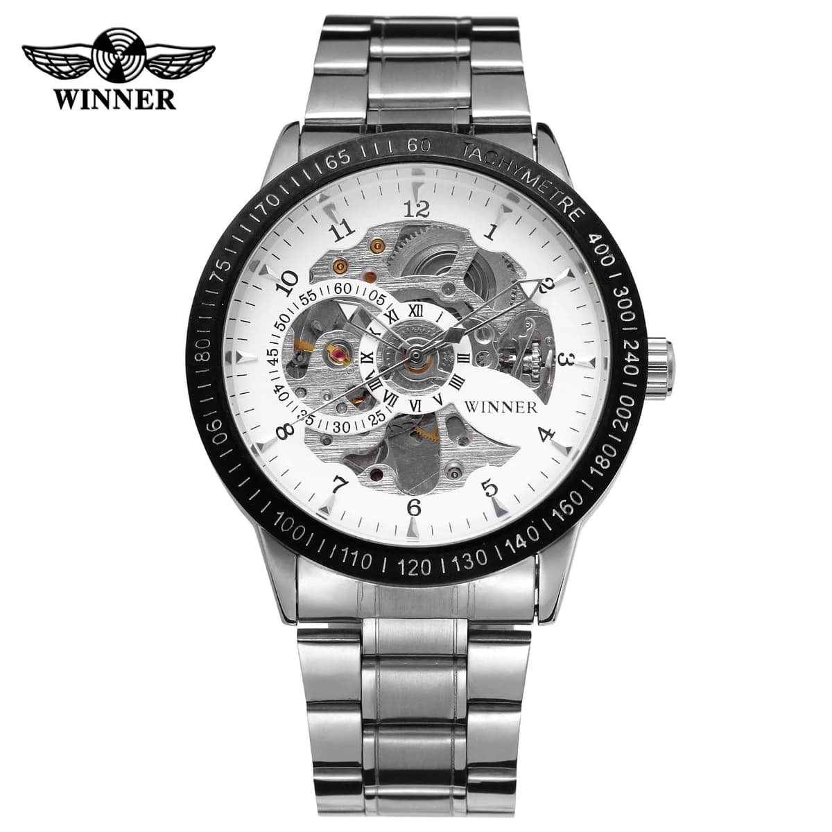 T-winner Automatic Skeleton Steel Men's Watch — image 12